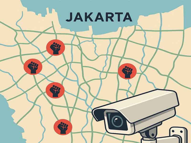 Gambar Titik Akses CCTV Jakarta