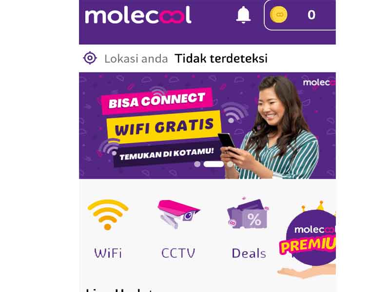 Menu CCTV Molecool