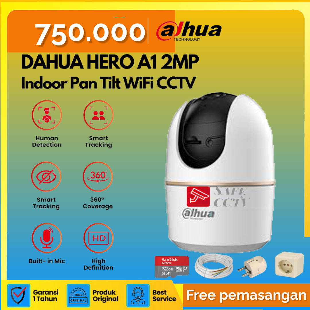 Paket Dahua Hero A1 2MP